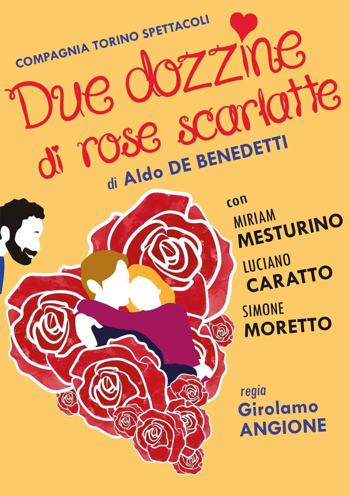 Miriam Mesturino Manifesto Due dozzine di rose scarlatte